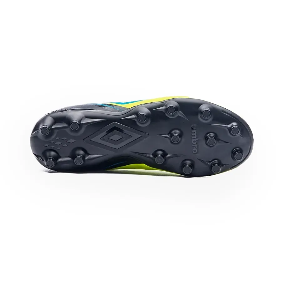 Umbro Chuteira ADAMANT TOP 24-U07FB00233-613 LimaoPretoAzul Sint -5-